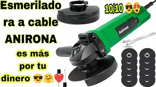 Esmeriladora Anirona ESME G 910 parati viral fy trabajo anirona asmr fyp anglegrinder [upl. by Ursel]