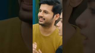 Hero Nithin and Rashmika mandana love scenes  pushpa2  Sreevallirashmikasreevalliindiaaay [upl. by Rehpotsrihc]