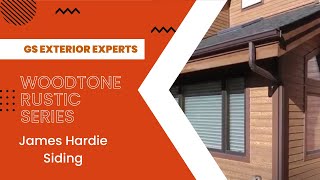 Woodtone Rustic Series  James Hardie Siding [upl. by Elleinnad212]