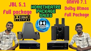 Budget Hometheatre 51 amp Dolby Atmos Full Package onkyo jbl RockAudios [upl. by Sitsuj]