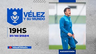 LA PREVIA DE ARGENTINOS VS VÉLEZ EN VIVO  VÉLEZ Y SU MUNDO 31102024 [upl. by Earaj662]