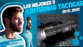 TOP 5 🔦 Mejores LINTERNAS Tácticas LED DEL 2021  linterna de mano RECARGABLE super potente militar [upl. by Mairym]