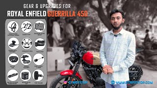 GTR Pitstop MustHave Accessories for Royal Enfield Guerrilla 450 royalenfield [upl. by Spike]