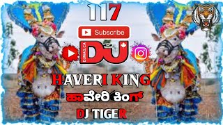 HAVERI KING 117 DJ SONG KANNDA  DJ SONG KANNDA DJ TIGER [upl. by Karas402]