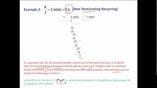 Decimal Representation Of Rational Numbers 9th Class CBSE Mathsmp4 [upl. by Nies]