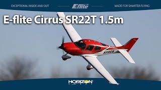 Eflite Cirrus SR22T 15m  Smarter more powerful and more fun to fly [upl. by Nodarb948]