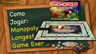 Como jogar Monopoly Longest Game Ever [upl. by Durr]