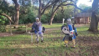 SCA Fighter Practice 07072024 Sir Evets vs Theodric [upl. by Gram]