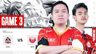 GEEK FAM vs BIGETRON ALPHA  Regular Season Week 3 Day 2  Game 3  MPLIDS14 [upl. by Marian862]