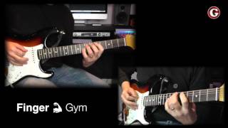 Example 4  Finger Gym  Chromatic exercises  Guitar Techniques [upl. by Aldas]