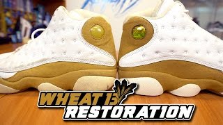 Restorations With Vick  Air Jordan Wheat 13 [upl. by Jain]