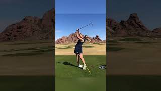 LPGA Pro Olivia Mehaffeys Flawless Golf Swing  Must Watch 🏌️‍♀️👍🏻 [upl. by Doe597]