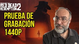 Red Dead Redemption 2  Benchmark 1440P  Prueba de grabación [upl. by Lesak]