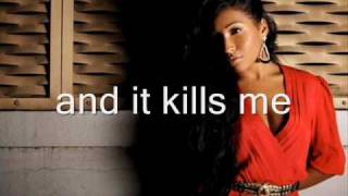 Melanie Fiona It Kills Me  Lyrics [upl. by Dnomhcir]