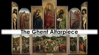 The Ghent Altarpiece by Van Eyck part 1 [upl. by Nytsyrk]