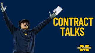 Jim Harbaugh contract talks amp more notes from Michigan Footballs Monday press conference I GoBlue [upl. by Caressa]