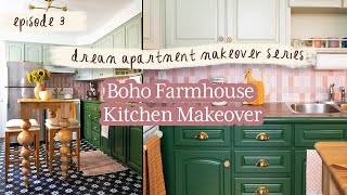 EXTREME RenterFriendly Kitchen Makeover  Ep 3 [upl. by Madeleine270]