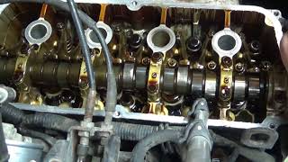 suzuki g16b engine Valve lash adjustment [upl. by Stickney]