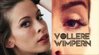 Tutorial VOLLE DICHTE WIMPERN  Falsche Wimpern von Essence  Fake Lashes ankleben [upl. by Adrienne]