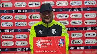 11ª CD CALAHORRA 0 SD GERNIKA 0 DECLARACIONES DEL ENTRENADOR IVÁN RUIZ [upl. by Ekud]