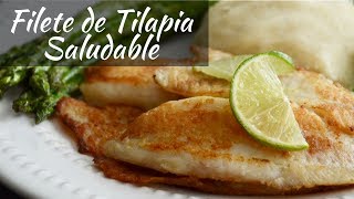 Filete de Tilapia Saludable [upl. by Sibeal]