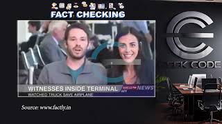 Nissan commercial is shared as truck driver rescuing an airliner from crashing factchecking [upl. by Tanya]