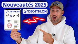 Nouveautés CAPERLAN 2025 en Avant Première  Pêche avec Décathlon [upl. by Udenihc]