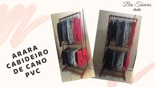 AraraCabideiro feito com cano pvc [upl. by Dream684]