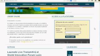 UNIDEP OnLine Tutorial ¿Cómo Entrar [upl. by Perron]