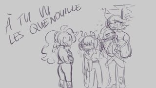 FNF À TU VU LES QUENOUILLE Animatic [upl. by Suiluj]