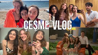 MEZUNİYET PARTİMİZE GELİİİNNNçeşme vlog [upl. by Isherwood]