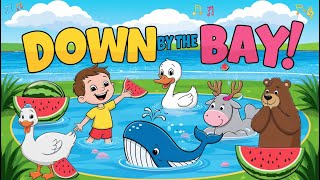 Down by the Bay  Nursery Rhymes amp Kids Songs  ChampRhymes0802 [upl. by Charry]