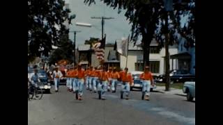 Mechanicville Firemans Convention Parade 1961 [upl. by Olivero528]