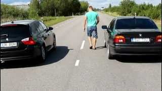 BMW 320d e91 vs BMW 530d e39 [upl. by Roberts]