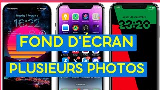 Comment Mettre Plusieurs Photos En Fond Décran Sur Iphone [upl. by Fielding]