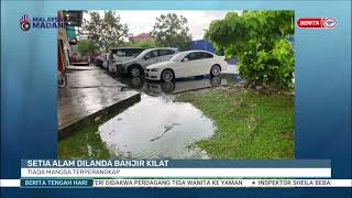 12 NOV 2024  BERITA TGH HARI  SETIA ALAM DILANDA BANJIR KILAT TIADA MANGSA TERPERANGKAP [upl. by Packer]