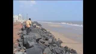 TSUNAMI HITS PONDICHERRY ON 26TH DEC 2004 [upl. by Notslah]