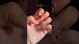 Nail sticker hack ❤️ youtube hack youtubeshorts shortsvideo [upl. by Asusej]