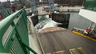 MV Suquamish departing Vashon Island [upl. by Airot]