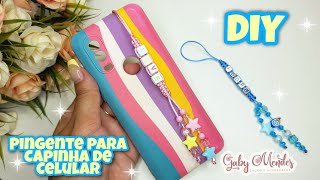 Pingente para Capinha de Celular com Macramê  Nova Tendência  Aproveite Sobras de Miçangas  DIY [upl. by Nwahsed279]