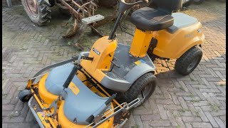 stiga park compact lawnmower  zitmaaier  aufsithmaher [upl. by Ecirehc]