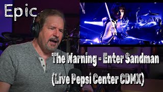 Renaissance Man ReactionAnalysis to The Warning  Enter Sandman Pepsi Center CDMX EpicTheWarning [upl. by Bramwell]