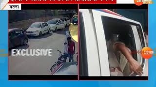 VIDEO CCTV footage of Shahabuddin shooter tabrez alam murder [upl. by Denney]