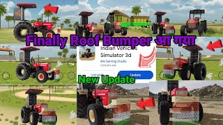 Nishu Bhai Swaraaj Roof Bumper आ गया अपडटे 🤯  Indian vehicles simulator 3d  Indian tractor games [upl. by Jessabell]