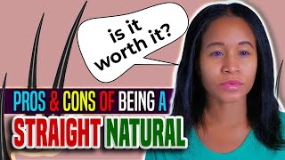 Pros and Cons Of Being A Straight Hair Natural [upl. by Cooperman]