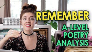 Remember by Christina Rossetti  ALevel Poetry Analysis [upl. by Coleman]