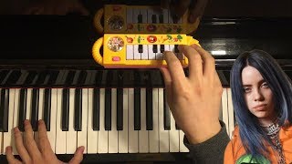 1 Piano vs 10000 Piano  Bad Guy [upl. by Haziza]