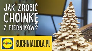 Jak zrobić CHOINKĘ Z PIERNIKÓW 🎄  Paweł Małecki amp Kuchnia Lidla [upl. by Marlene]