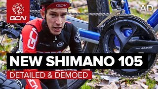 New Shimano 105 Groupset  Detailed amp Demoed [upl. by Everson]