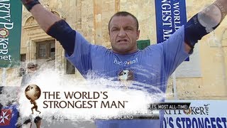 Fingals Fingers Mariusz Pudzianowski vs Derek Poundstone  Worlds Strongest Man [upl. by Beauvais356]